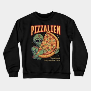 PizzAlien Restaurant Crewneck Sweatshirt